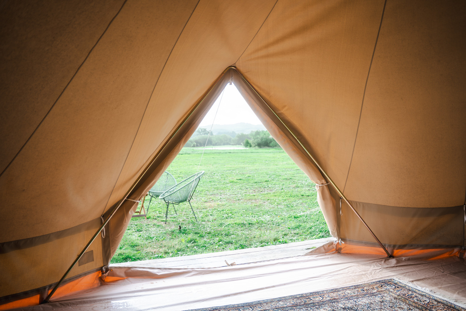 Tentes à clochettes