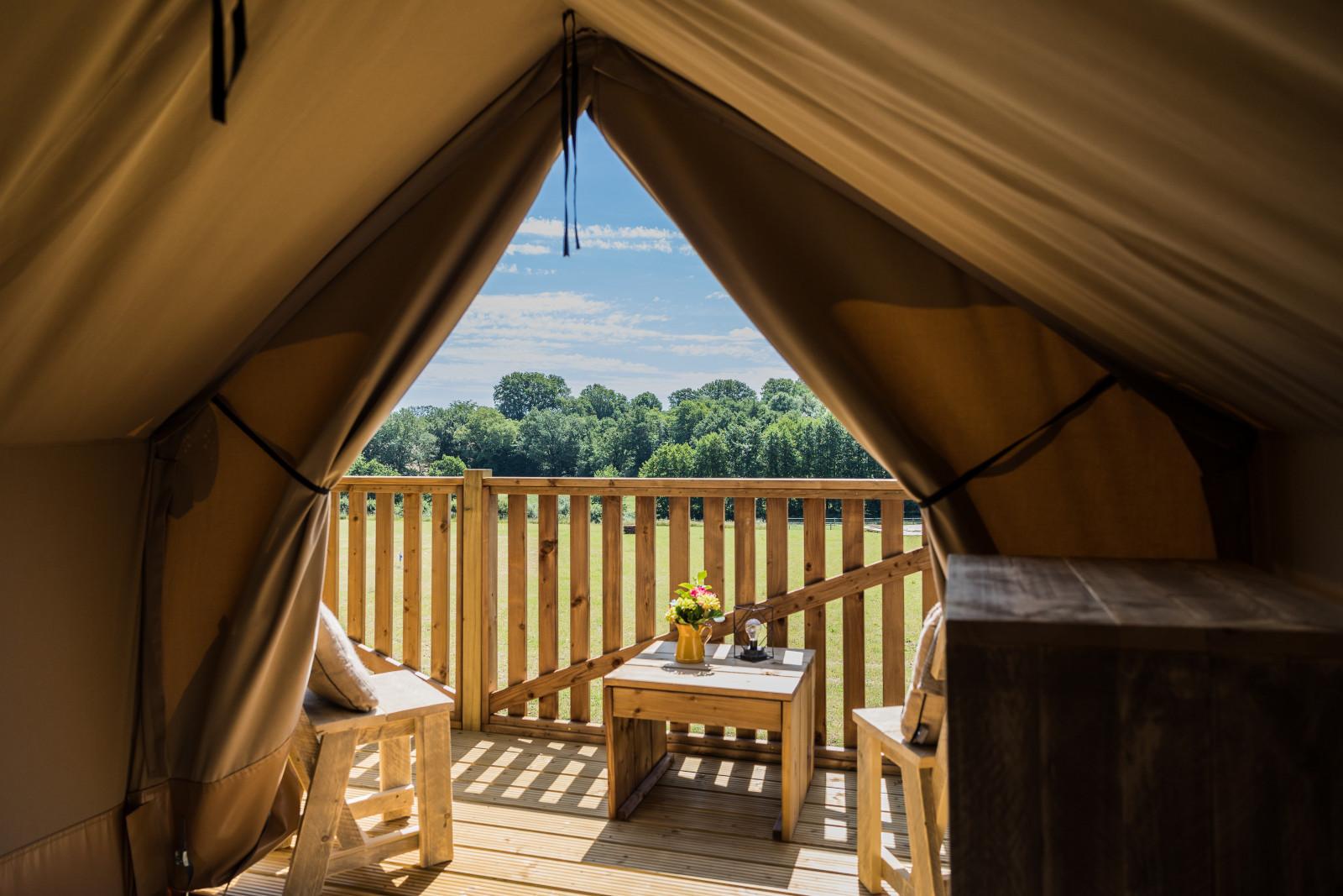 Nature, comfort and freedom in Glampinglodge 'Papillon' 